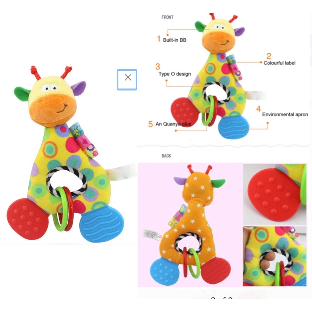 Brand new Giraffe Teether toy